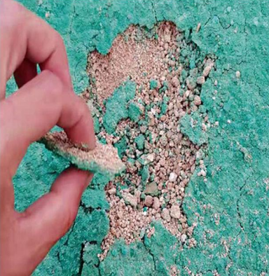 结壳后效果图