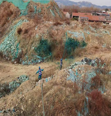 裸露沙地现场作业图